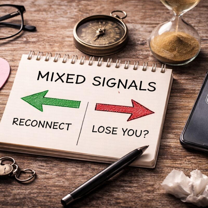 Θέλει επανασύνδεση ή φοβάται να σε χάσει